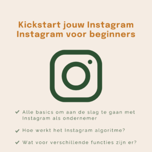 Instagram voor beginners