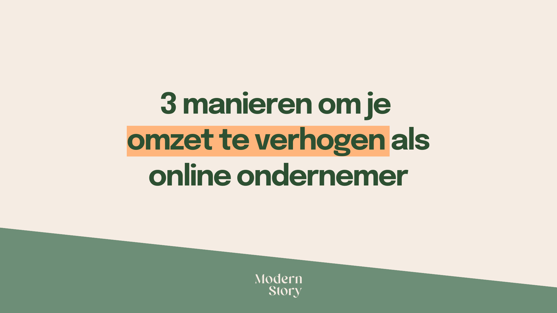Blog header 4 tips om je omzet te verhogen als ondernemer