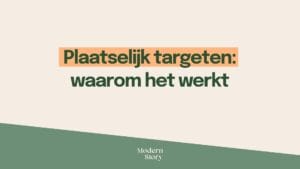 Blog header: plaatselijk targeten: waarom het werkt