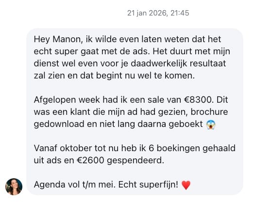 review-tamara-advertising-accelerator-begeleiding